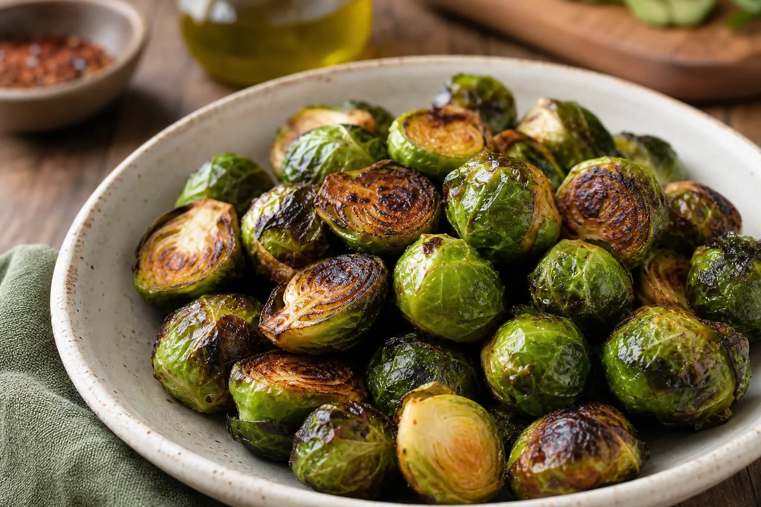 Air Fryer Brussels Sprouts
