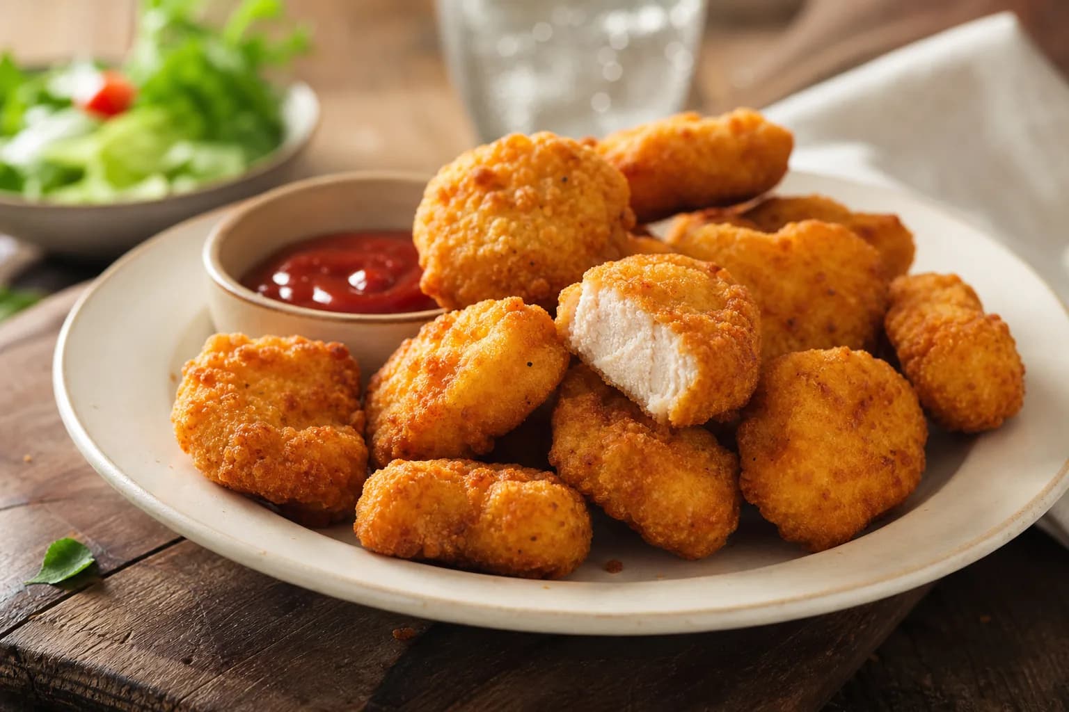 Air Fryer Frozen Chicken Nuggets