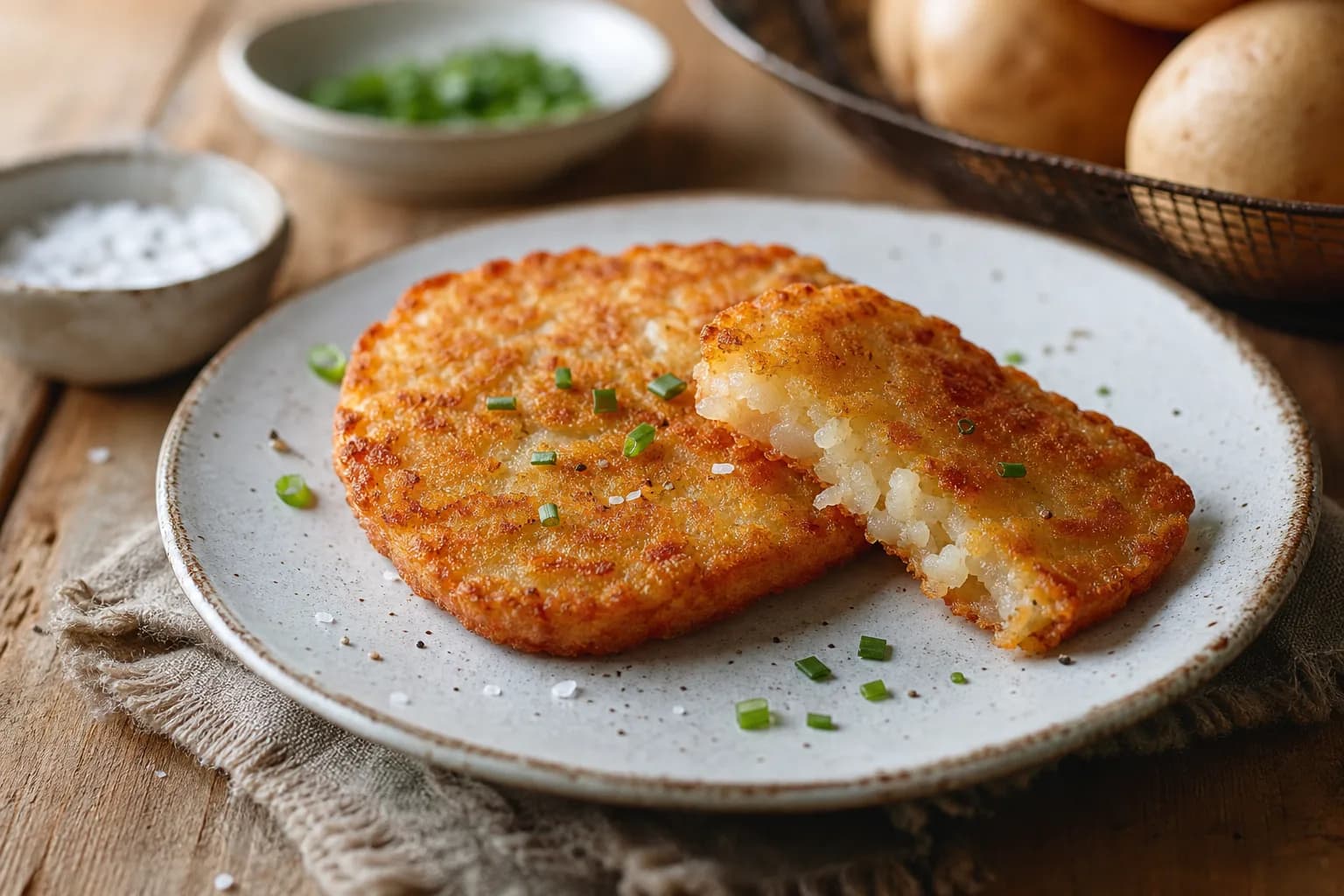Air Fryer Frozen Hash Browns