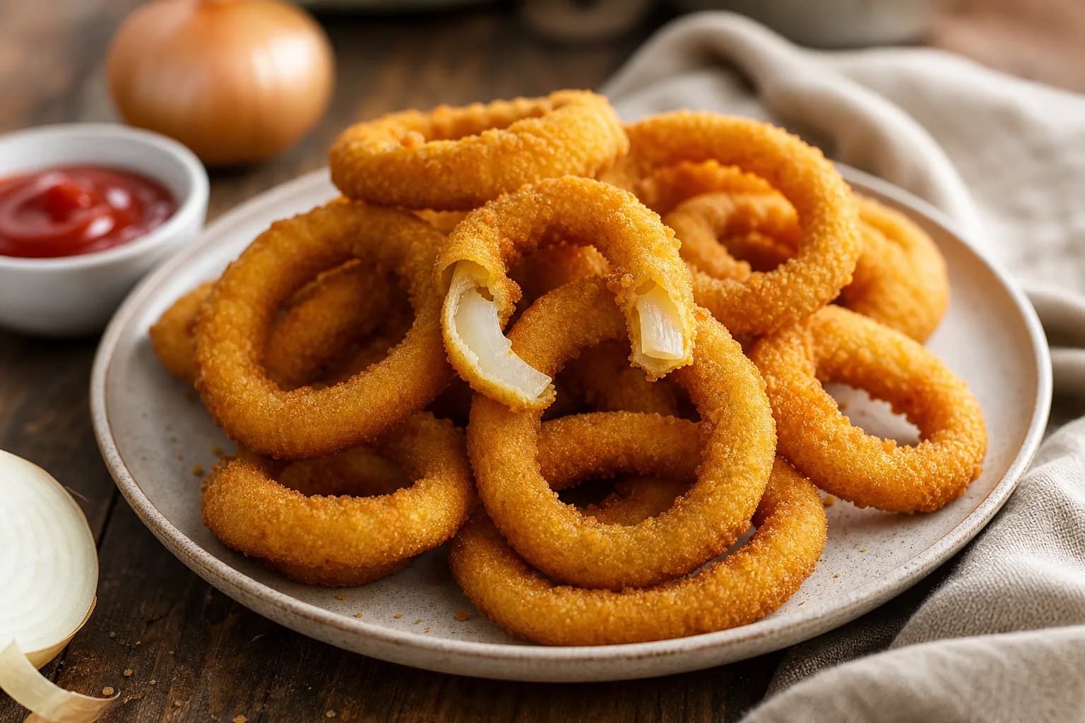 Air Fryer Frozen Onion Rings