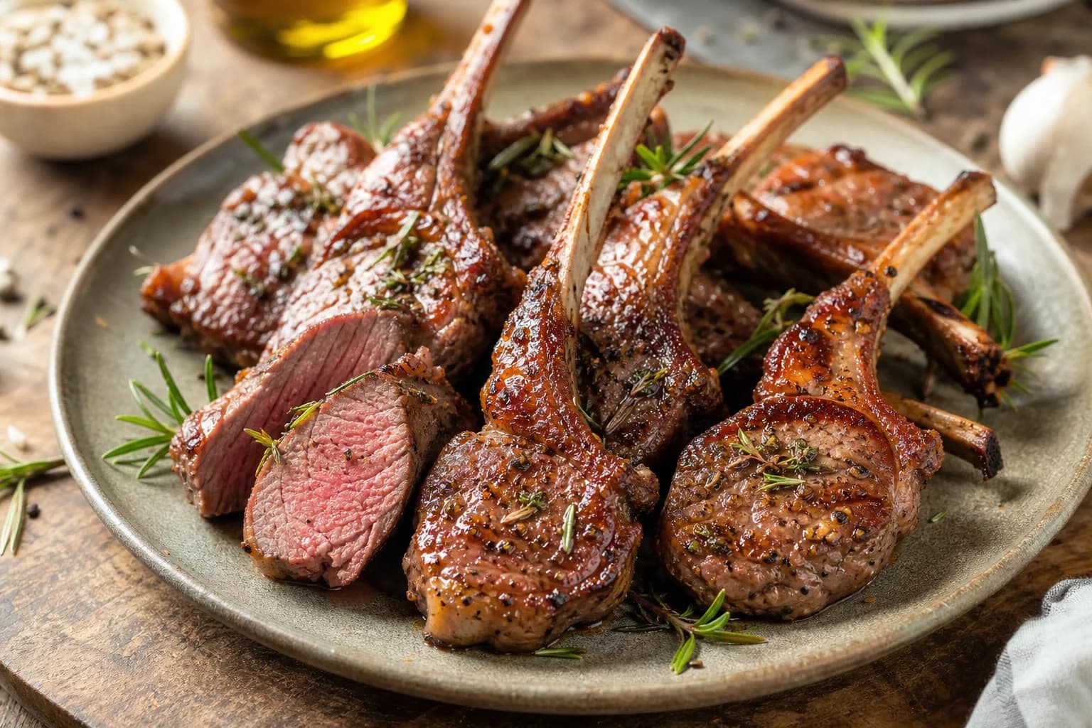 Air Fryer Lamb Chops