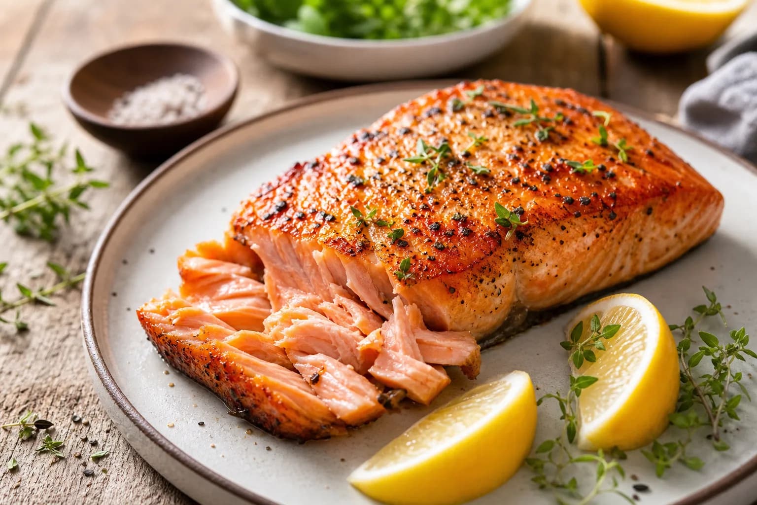 Air Fryer Salmon