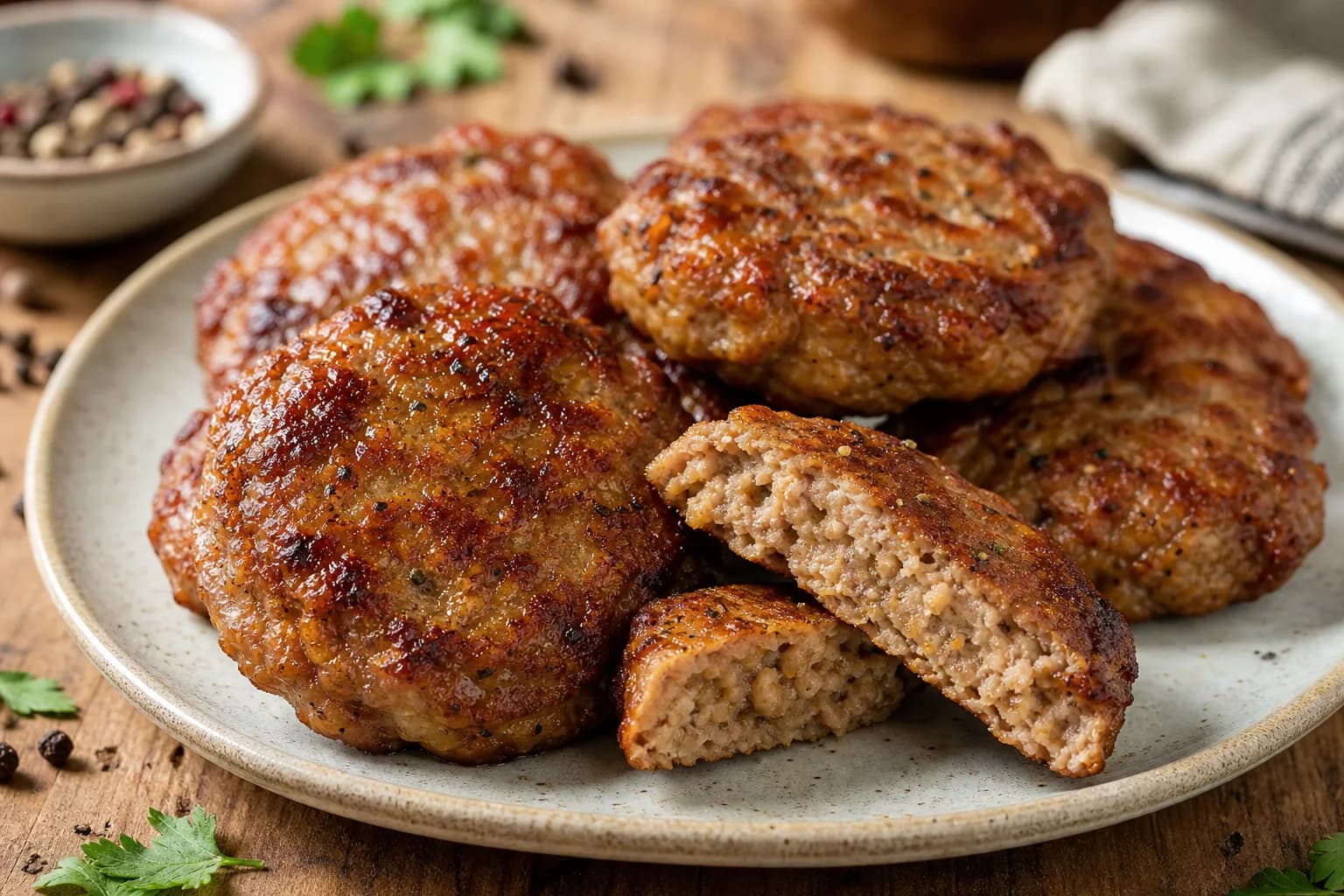 Air Fryer Sausage Patties