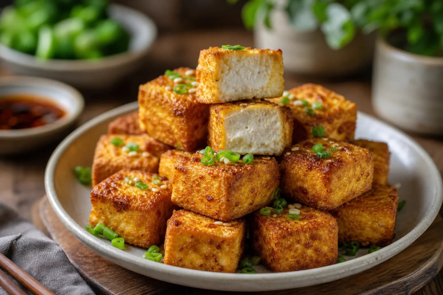 Air Fryer Tofu