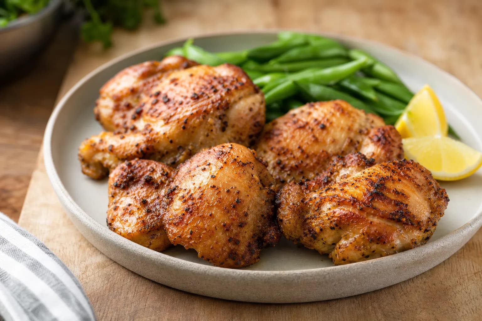 Air Fryer Boneless Skinless Chicken Thighs No Oil