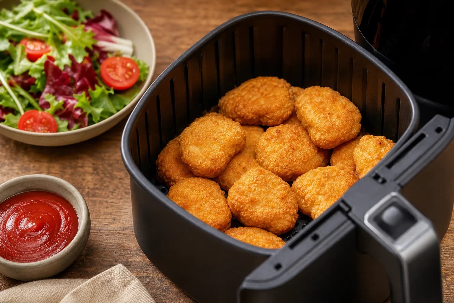 Air Fryer Frozen Chicken Nuggets: How Long at 400°F