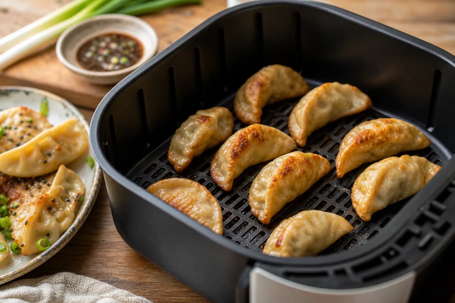 Air Fryer Frozen Dumplings: How Long for Potstickers, Gyoza, and Mandu