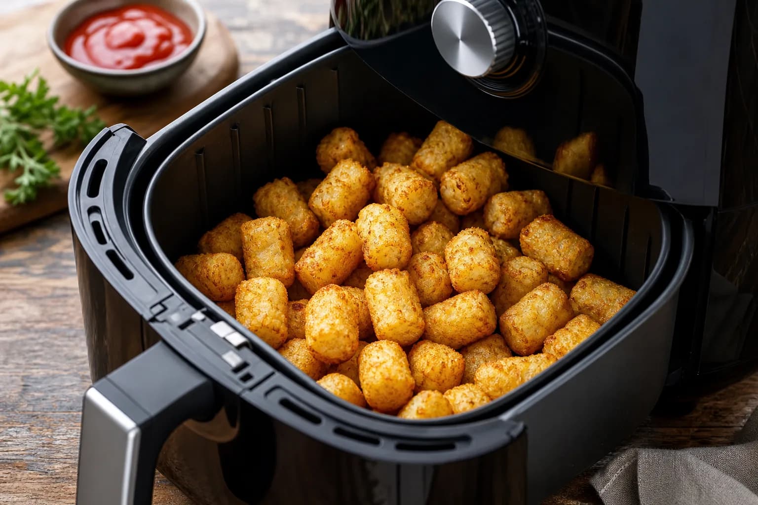 How Long to Air Fry Frozen Tater Tots at 400°F