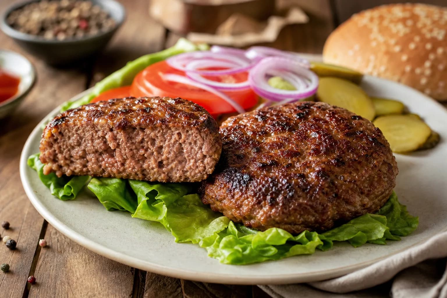 Air Fryer Frozen Burgers