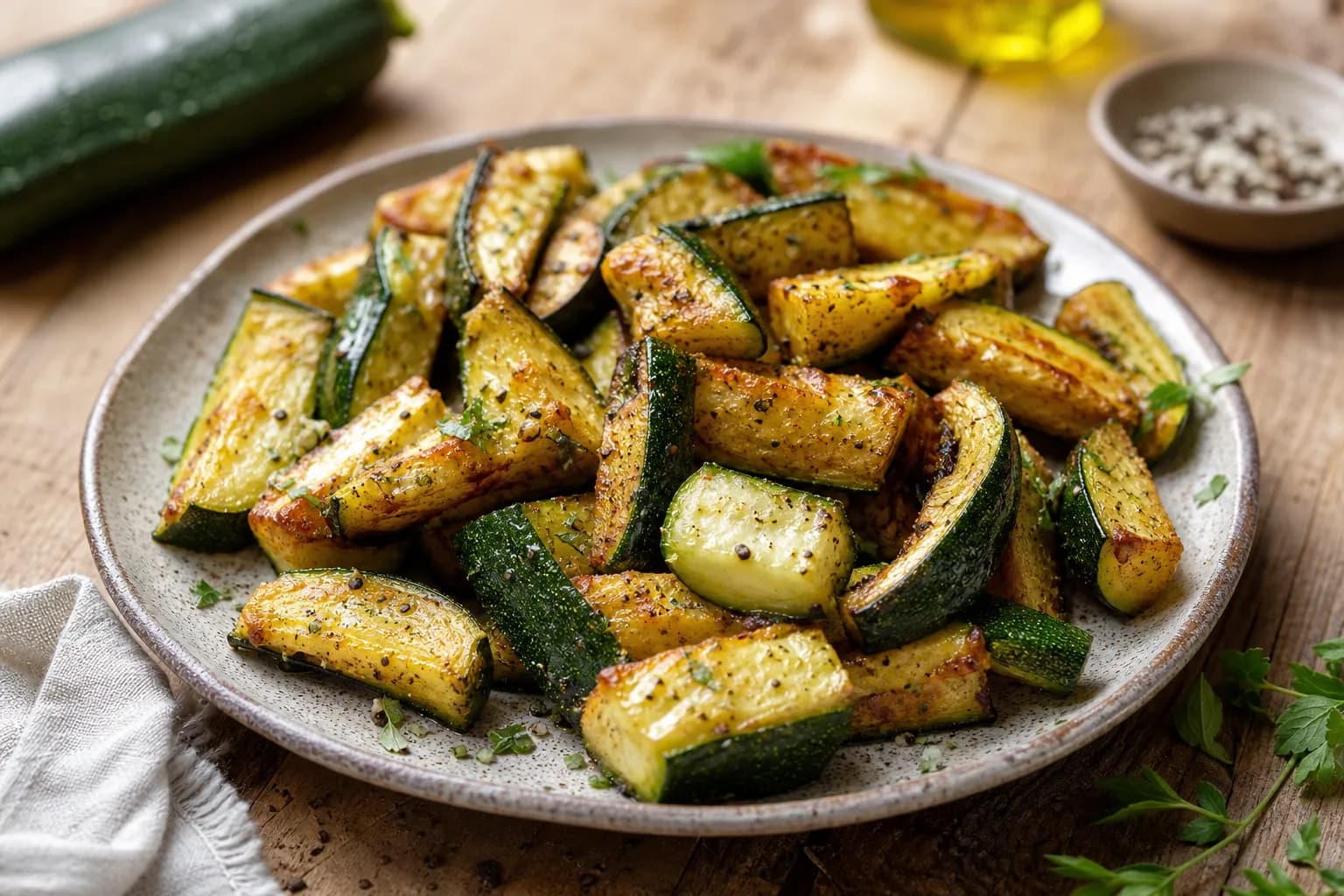 Air Fryer Zucchini